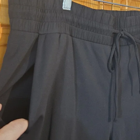 Soma Black Tech Knit Jogger Pants XL Lounge Airport Chic - Picture 4 of 9